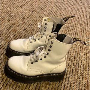 White Jadon Dr Martens